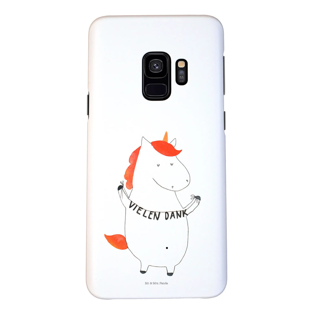 Etui na iPhone 10 Jednorożec Dziękuję Cover, Handy Case, Handycover, Iphone X, Handy, Iphone 10, Hülle, Handyhülle, Einhorn, Einhorn Deko, Einhörner, Unicorn, Danke, Dankeschön, vielen Dank, Danksagung