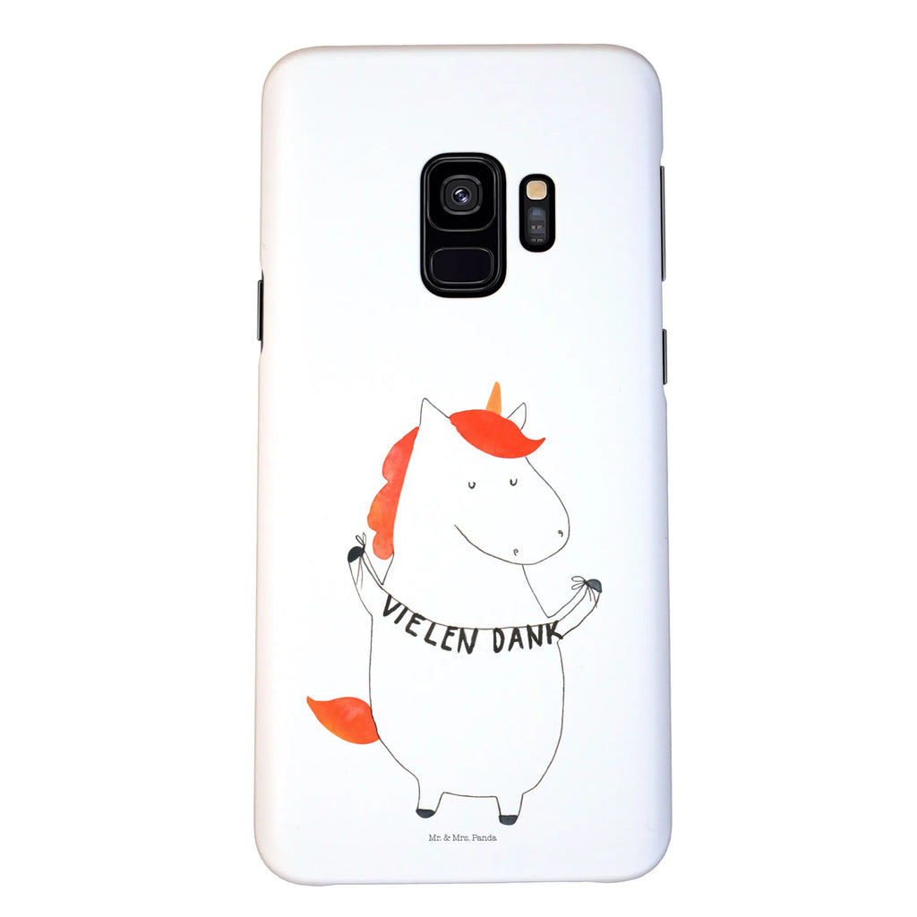 Etui na iPhone 10 Jednorożec Dziękuję Cover, Handy Case, Handycover, Iphone X, Handy, Iphone 10, Hülle, Handyhülle, Einhorn, Einhorn Deko, Einhörner, Unicorn, Danke, Dankeschön, vielen Dank, Danksagung
