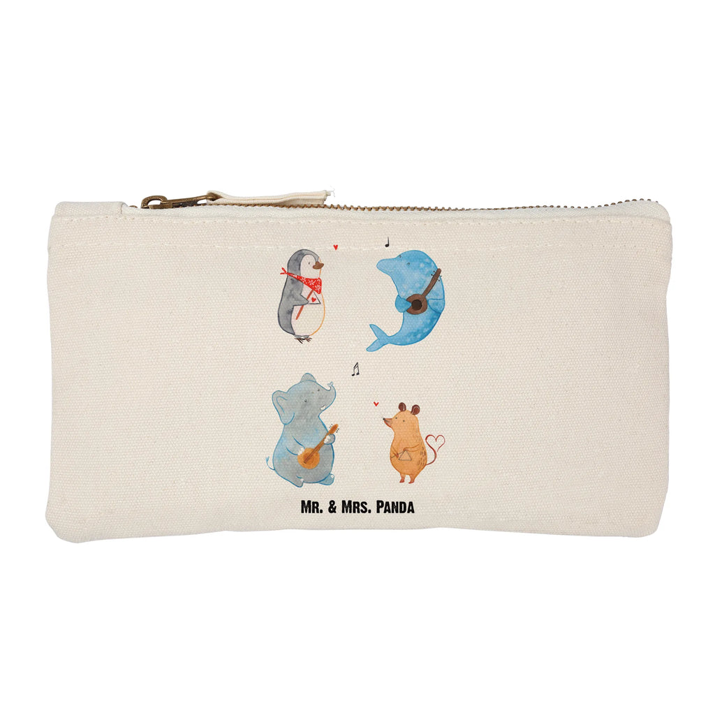 torebka na makijaż Wielki zespół aufbewahrungsbeutel, beauty tasche, aufbewahrungstasche, Kosmetikbeutel, toiletry bag, Etui, Kosmetiktasche, Schminkbeutel, Stiftemäppchen, kosmetiktäschchen, pencil case, Kulturbeutel, Mäppchen, Waschbeutel, Schminktäschchen, Kulturtasche, Federmappe, pinsel tasche, beauty case, Schminktasche, Waschtasche, utensilientasche, Schlampermäppchen, Gute Laune, Tiermotive, Lustige Sprüche, Tiere, Pinguin, Musikanten, Hund, Maus, Musik, Gitarre, Triangel, Band, Elefant, Delfin