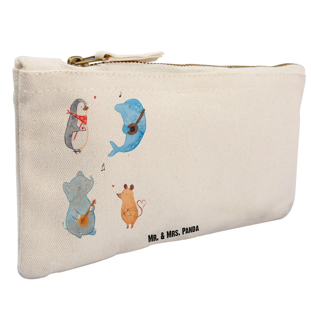 torebka na makijaż Wielki zespół aufbewahrungsbeutel, beauty tasche, aufbewahrungstasche, Kosmetikbeutel, toiletry bag, Etui, Kosmetiktasche, Schminkbeutel, Stiftemäppchen, kosmetiktäschchen, pencil case, Kulturbeutel, Mäppchen, Waschbeutel, Schminktäschchen, Kulturtasche, Federmappe, pinsel tasche, beauty case, Schminktasche, Waschtasche, utensilientasche, Schlampermäppchen, Gute Laune, Tiermotive, Lustige Sprüche, Tiere, Pinguin, Musikanten, Hund, Maus, Musik, Gitarre, Triangel, Band, Elefant, Delfin