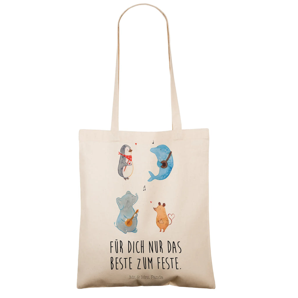 Tote bag Big tape Beuteltasche, Tragetasche, Stofftasche, Beutel, Shopper, Jutetasche, Einkaufstüte, Schultertasche, Tasche, Umhängetasche, Stoffbeutel, Laptoptasche, Einkaufstasche, Strandtasche, Jutebeutel, Badetasche, Tiermotive, Gute Laune, lustige Sprüche, Tiere, Hund, Elefant, Gitarre, Musik, Musikanten, Band, Pinguin, Delfin, Maus, Triangel