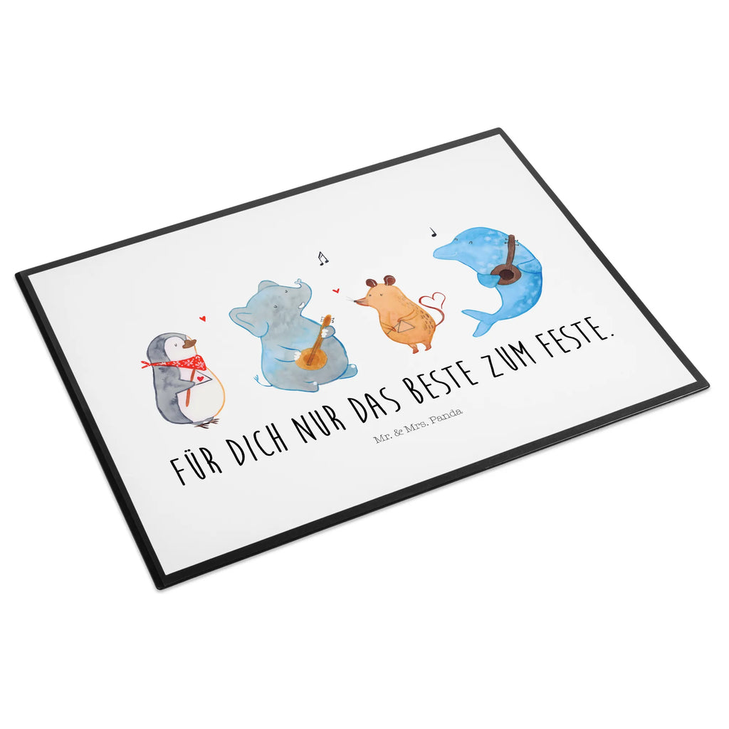 Schreibtischunterlage Big Band Tischunterlage, Schreibtisch Unterlagen, Schreibunterlage, arbeitsunterlage, tischauflage, pultunterlage, schreibtischunterlage, schreibmatte, schreibtischmatte, arbeitsmatte, tischmatte, schreibauflage, schreibauflagen, tischpad, tischpads, Schreibtisch Matte, schreibtischunterlagen, Schreibtischauflage, schreibtischauflagen, tischauflagen, tischmatten, Tiere, Tiermotive, Gute Laune, Lustige Sprüche, Gitarre, Maus, Triangel, Musikanten, Delfin, Elefant, Pinguin, Band, Musik, Hund