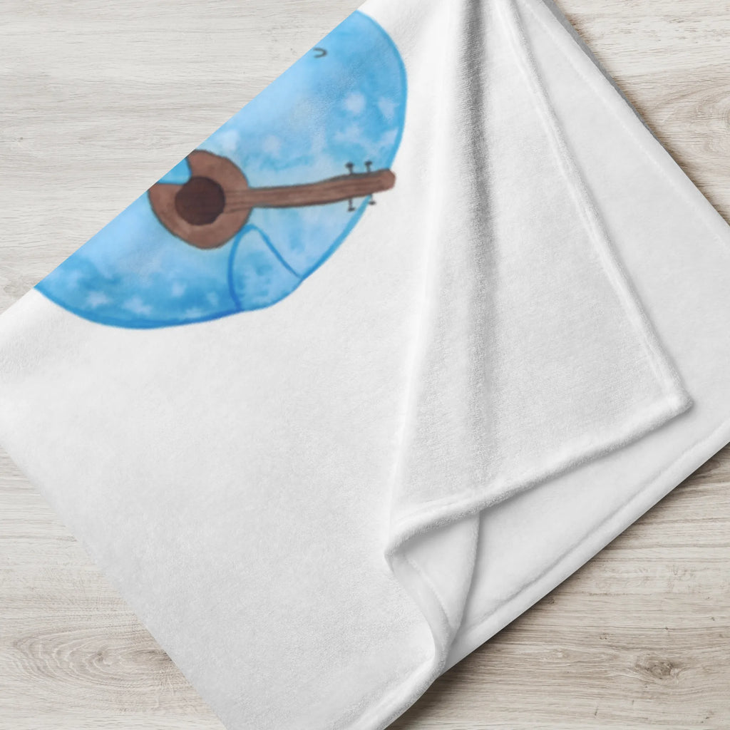 Kocyk dla niemowląt Wielki zespół Babygeschenk, Babyecke Kuscheldecke, Babydecke, Geschenk Geburt, Krabbeldecke, Tiermotive, Gute Laune, lustige Sprüche, Tiere, Delfin, Band, Pinguin, Triangel, Musik, Elefant, Maus, Hund, Gitarre, Musikanten