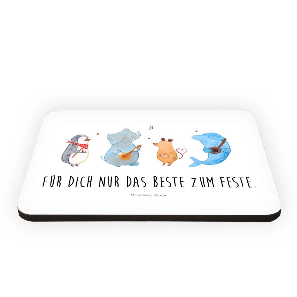 Magnet Big tape Whiteboard Magnet, Kühlschrankmagnet, Pinnwandmagnet, Dekomagnet, Motivmagnete, Souvenir Magnet, Notiz Magnet, Kühlschrank Dekoration, Tiermotive, Gute Laune, lustige Sprüche, Tiere, Band, Triangel, Hund, Pinguin, Maus, Gitarre, Delfin, Elefant, Musik, Musikanten