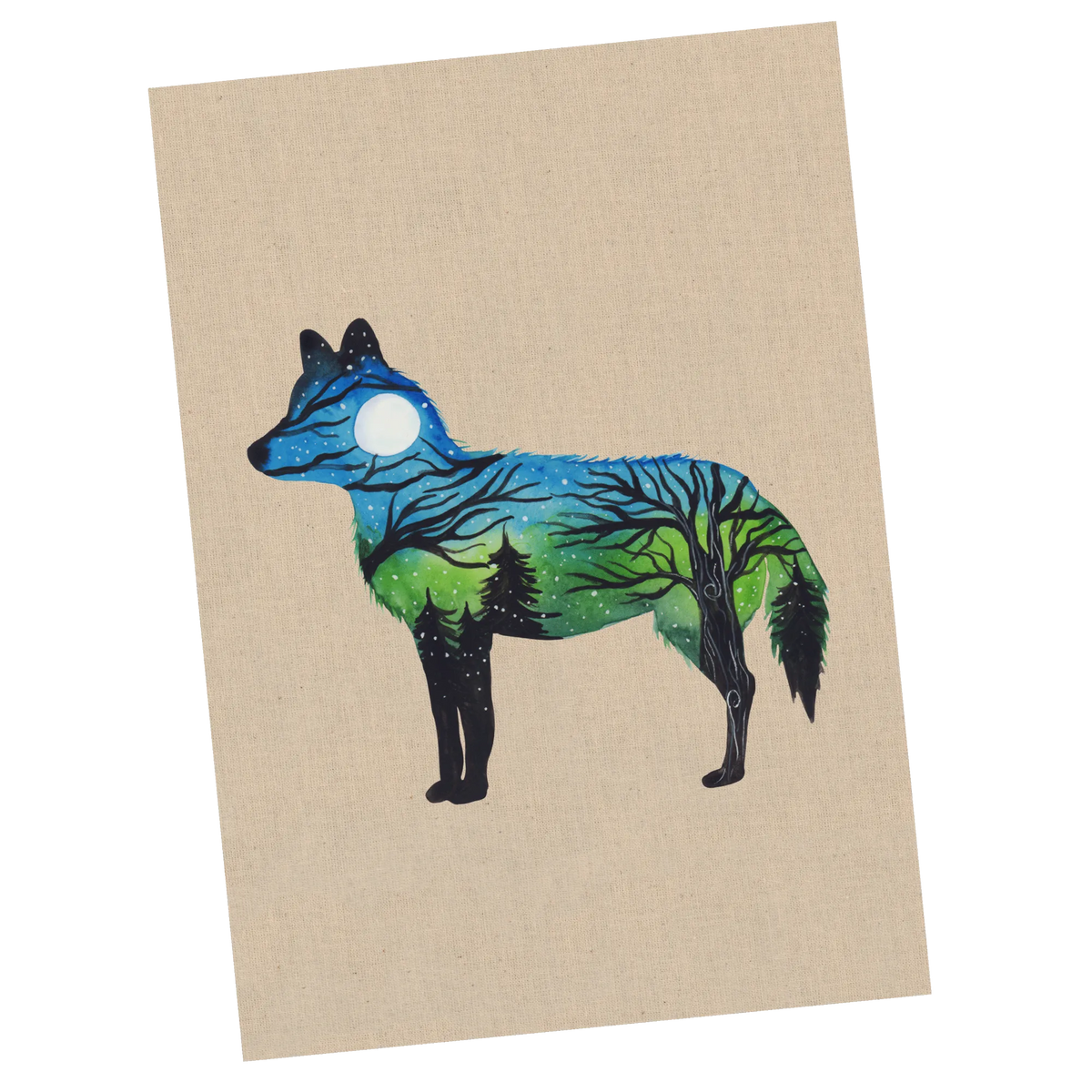 Postkarte Fuchs Landschaft kunstkarte, Ansichtskarte, Postkarten, Designkarte, Ansichtskarten, Fotokarte, einzelkarte, Postkarte, spruchkarte, Motivkarte, Grußkarte, bildkarte, Kunstkarten, Dekoration, Abenteuer, Natur, Outdoor, Blumen Deko, Frühlings Deko, Sommer Deko, positive Botschaft, Naturliebhaber, Motiv, Fuchs, Landschaft, Zeichnung, Aquarell