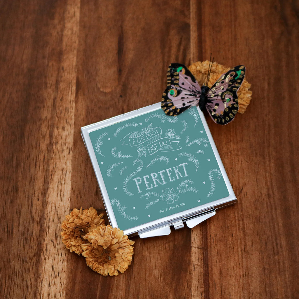 Kwadratowe lusterko do torebki Dla mnie jesteś idealny Dekoracje kwiatowe, dekoracje wiosenne, dekoracje letnie, dekoracja, pozytywna wiadomość, miłośnik natury, na zewnątrz, natura, przygoda