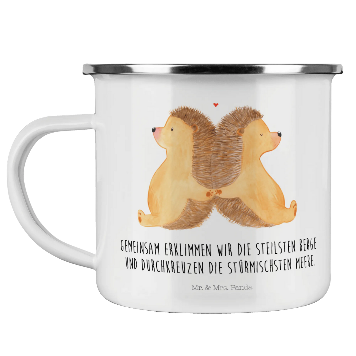 Camping Emaille Tasse Igel händchenhaltend Reisebecher, Blechtasse, Campingtasse, emaillebecher, Outdoor Becher, wanderbecher, metallbecher, Emaille Becher, outdoortasse, Motivtasse, Emailletasse, Outdoor Tasse, reisetasse, Tasse Emaille, Teetasse, blechbecher, Haferl, becher emaille, Campingbecher, Teebecher, Pott, wandertasse, Emaille Tasse, Kaffeepott, Verlobung, Freund, Partner, Heiratsantrag, Freundin, Liebesgeschenk, Ehemann, Hocheitstag, Ehefrau, Heiraten, Jahrestag, Liebe, Geschenk für Zwei, Hochzeit, Liebesbotschaft, Love, Igelliebe, Lieblingsmensch, Große Liebe, Hand in Hand, Igel, Gemeinsamkeit, Liebesbeweis