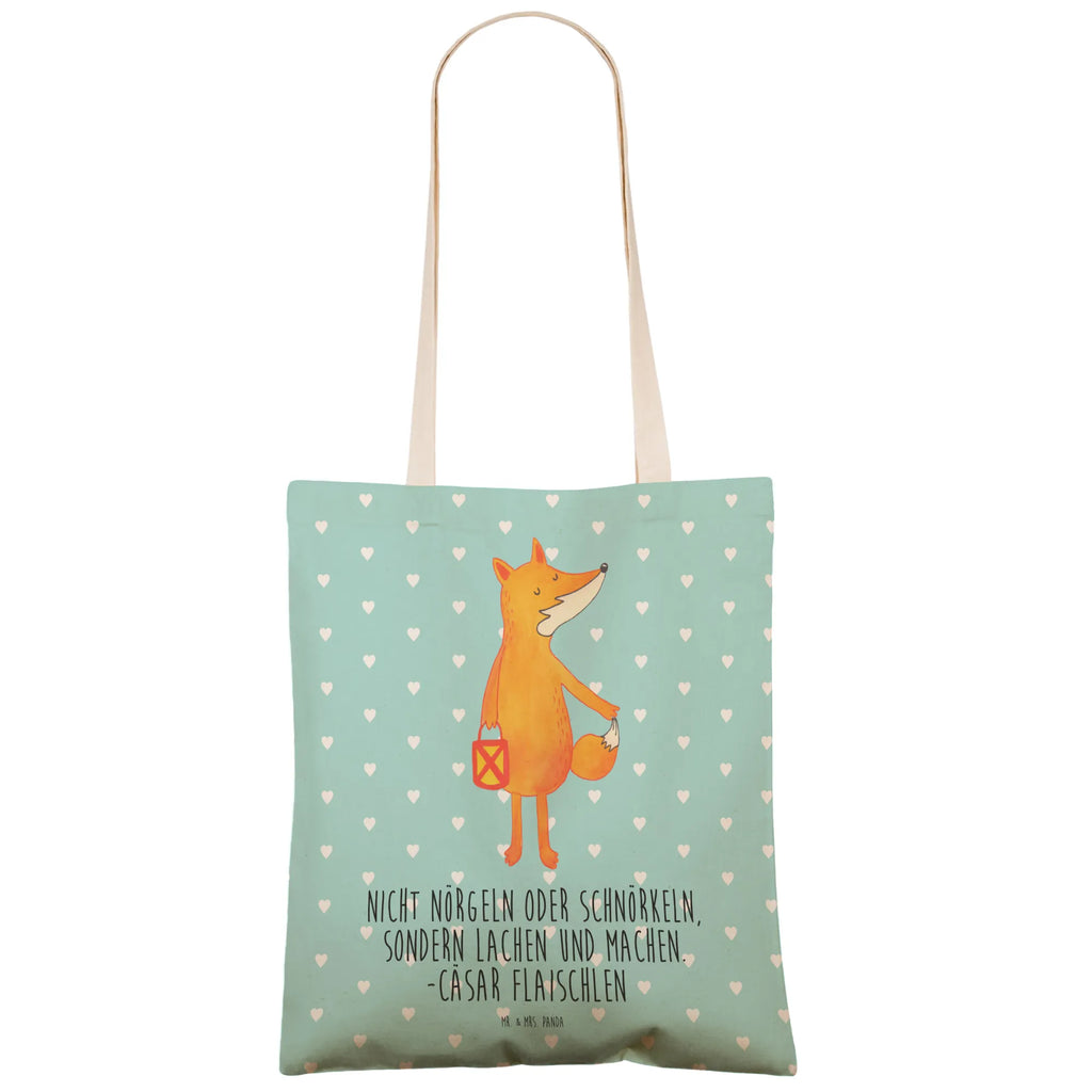 Shopping bag Fox Lantern cloth bag, bag, pouch, shoulder bag, cotton bag, shopper, Carrier bag, fox, foxes, forest wildlife, clever as a fox, animal lover, Foxes, Spell comforting, Saint Martin, Lantern, Lovesickness Spell, Cheer up, Lantern parade, Caesar Otto Hugo Flaischlen, Fox