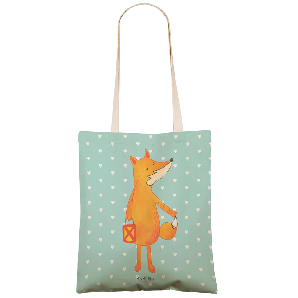Shopping bag Fox Lantern cloth bag, bag, pouch, shoulder bag, cotton bag, shopper, Carrier bag, fox, foxes, forest wildlife, clever as a fox, animal lover, Foxes, Spell comforting, Saint Martin, Lantern, Lovesickness Spell, Cheer up, Lantern parade, Caesar Otto Hugo Flaischlen, Fox