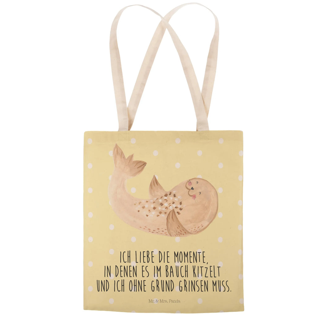 Einkaufstasche Robbe Liegen markttasche, Beutel, Einkaufstasche, Tüte, Schultertasche, Stoffbeutel, Freizeittasche, Stofftragetasche, shopping bag, Beutel Tasche, Umhängetasche, cityshopper, Tragetaschen, Stofftaschen, Strandtasche, Shopper, Einkaufsbeutel, stoffshopper, Stofftasche, Einkaufstaschen, taschen shopper, Alltagstasche, Stoffeinkaufstaschen, Lustige Sprüche, Tiere, Tiermotive, Gute Laune, Freude, Nordsee, Seehund, Strand, Ostsee, Robben, Lachen, Meerestier, Robbe