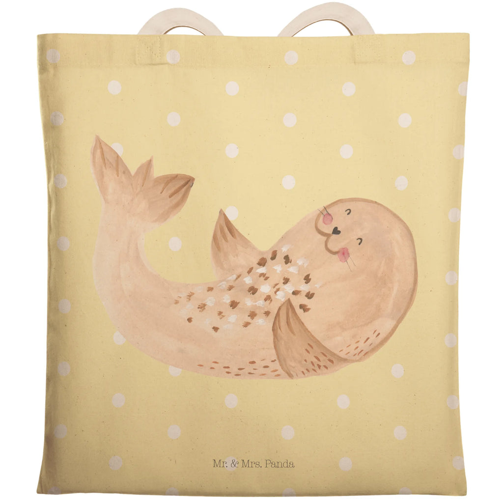 Einkaufstasche Robbe Liegen markttasche, Beutel, Einkaufstasche, Tüte, Schultertasche, Stoffbeutel, Freizeittasche, Stofftragetasche, shopping bag, Beutel Tasche, Umhängetasche, cityshopper, Tragetaschen, Stofftaschen, Strandtasche, Shopper, Einkaufsbeutel, stoffshopper, Stofftasche, Einkaufstaschen, taschen shopper, Alltagstasche, Stoffeinkaufstaschen, Lustige Sprüche, Tiere, Tiermotive, Gute Laune, Freude, Nordsee, Seehund, Strand, Ostsee, Robben, Lachen, Meerestier, Robbe