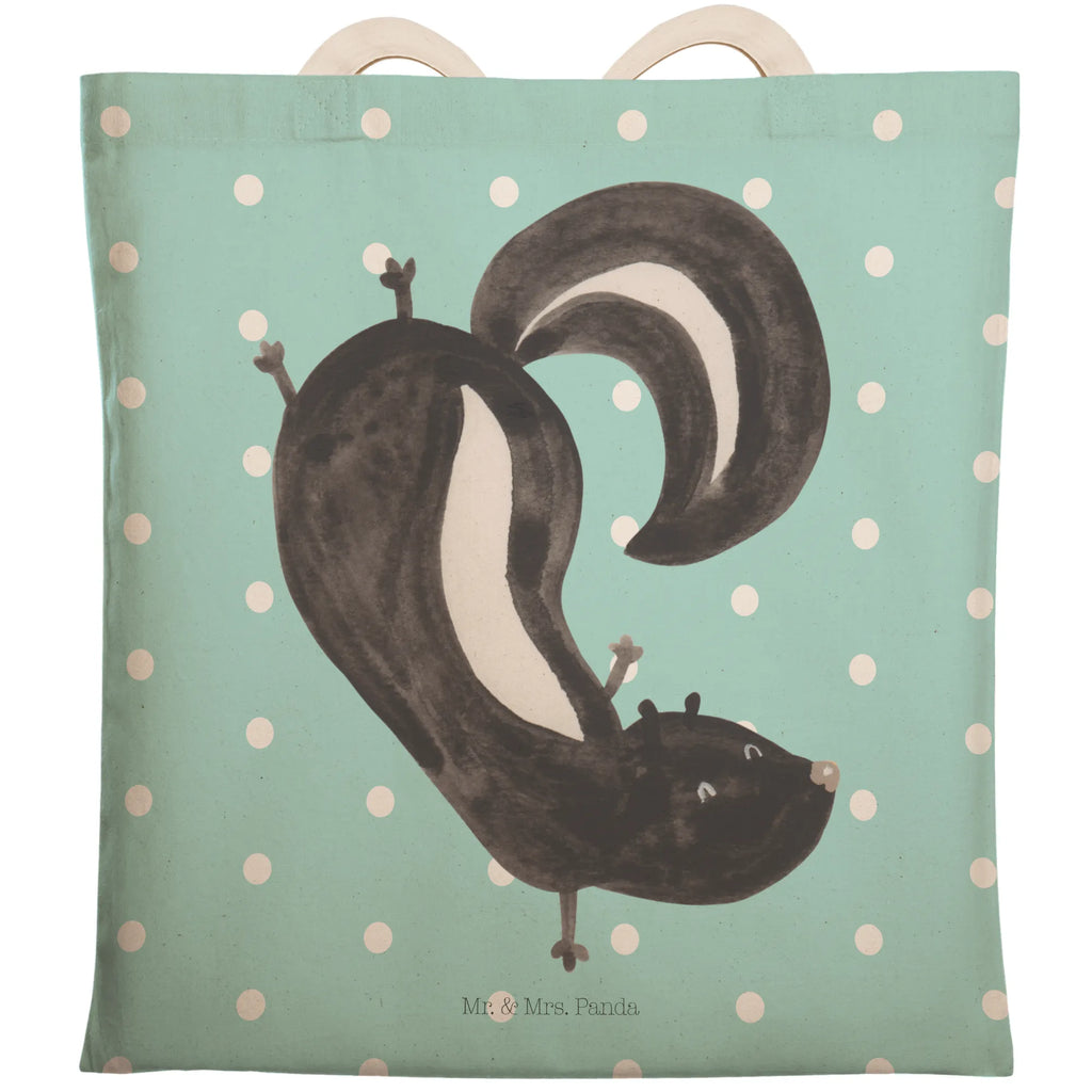 Shopping bag skunk handstand bag, cotton bag, cloth bag, Carrier bag, pouch, shoulder bag, shopper, Skunk, predator, playground, wild animal, playful, stink, skunk, child