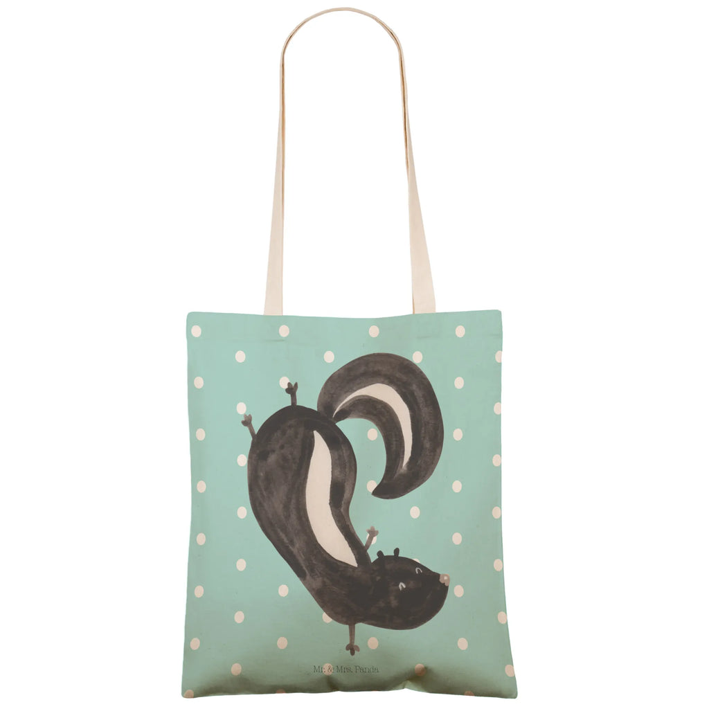 Shopping bag skunk handstand bag, cotton bag, cloth bag, Carrier bag, pouch, shoulder bag, shopper, Skunk, predator, playground, wild animal, playful, stink, skunk, child