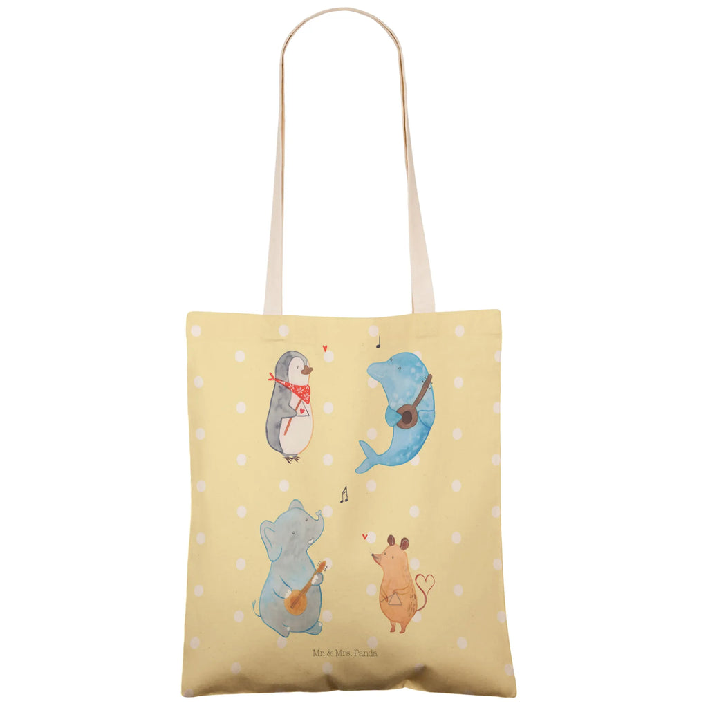 Einkaufstasche Big Band Alltagstasche, stoffshopper, markttasche, Freizeittasche, Einkaufsbeutel, Stofftasche, Tüte, shopping bag, taschen shopper, cityshopper, Tragetaschen, Stofftaschen, Stoffeinkaufstaschen, Beutel Tasche, Umhängetasche, Beutel, Stoffbeutel, Einkaufstasche, Schultertasche, Einkaufstaschen, Stofftragetasche, Strandtasche, Shopper, Lustige Sprüche, Tiere, Tiermotive, Gute Laune, Pinguin, Hund, Elefant, Musik, Triangel, Band, Delfin, Gitarre, Maus, Musikanten