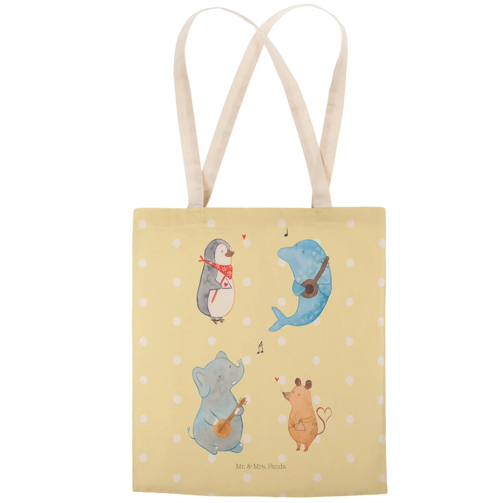 Einkaufstasche Big Band Alltagstasche, stoffshopper, markttasche, Freizeittasche, Einkaufsbeutel, Stofftasche, Tüte, shopping bag, taschen shopper, cityshopper, Tragetaschen, Stofftaschen, Stoffeinkaufstaschen, Beutel Tasche, Umhängetasche, Beutel, Stoffbeutel, Einkaufstasche, Schultertasche, Einkaufstaschen, Stofftragetasche, Strandtasche, Shopper, Lustige Sprüche, Tiere, Tiermotive, Gute Laune, Pinguin, Hund, Elefant, Musik, Triangel, Band, Delfin, Gitarre, Maus, Musikanten