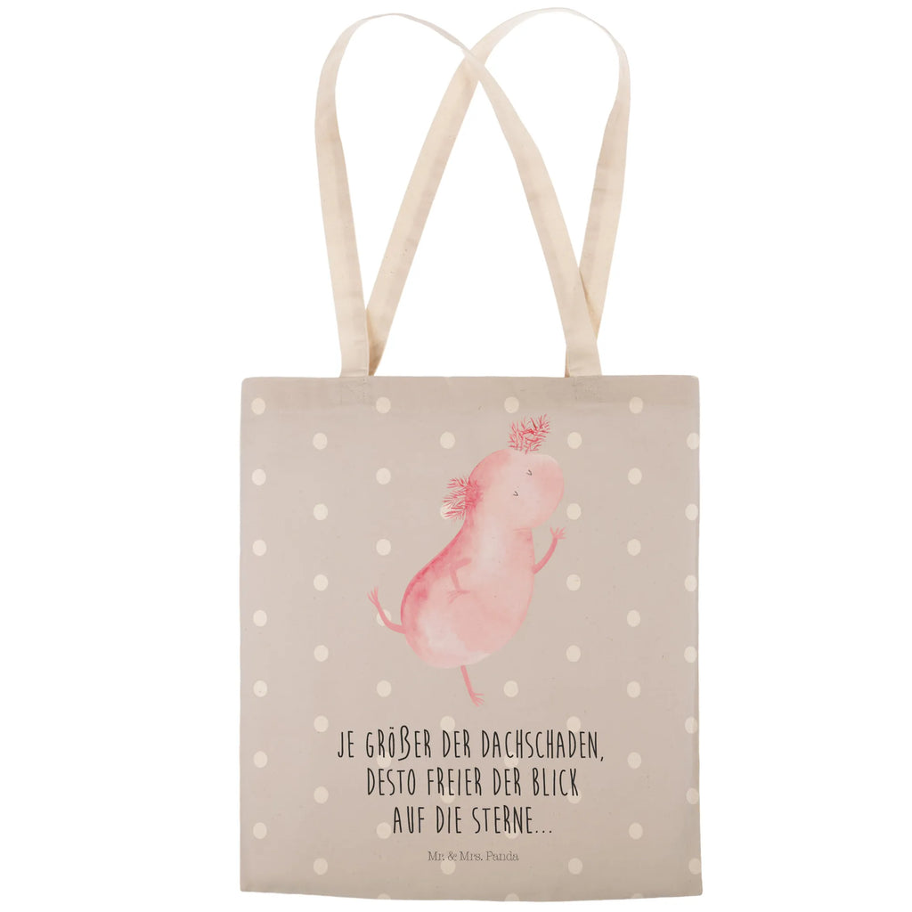 Shopping bag axolotl Dance cloth bag, shoulder bag, cotton bag, pouch, bag, Carrier bag, shopper, Axolotl, Axelotl, marine animals, Mexican walking fish, salamander, stars, amphibians, axolot, girlfriend, crazy, roof damage, tailfish, best friend
