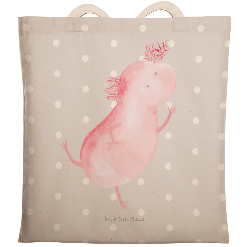 Shopping bag axolotl Dance cloth bag, shoulder bag, cotton bag, pouch, bag, Carrier bag, shopper, Axolotl, Axelotl, marine animals, Mexican walking fish, salamander, stars, amphibians, axolot, girlfriend, crazy, roof damage, tailfish, best friend
