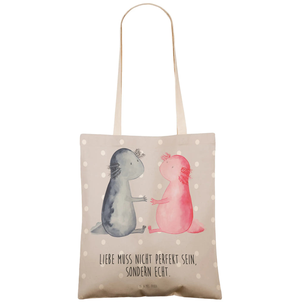 Einkaufstasche Axolotl Liebe Stofftasche, Stofftaschen, Tragetaschen, Beutel Tasche, Stofftragetasche, cityshopper, Beutel, Umhängetasche, Schultertasche, Freizeittasche, markttasche, Einkaufstaschen, Einkaufstasche, shopping bag, stoffshopper, taschen shopper, Stoffbeutel, Strandtasche, Alltagstasche, Shopper, Stoffeinkaufstaschen, Einkaufsbeutel, Tüte, Axolotl, Molch, Schwanzlurch, Lurche, Große Liebe, Axolot, Freund, Jahrestag, Ehemann, Verlobter, Valentinstag, Lurch, Liebesbeweis, Liebe