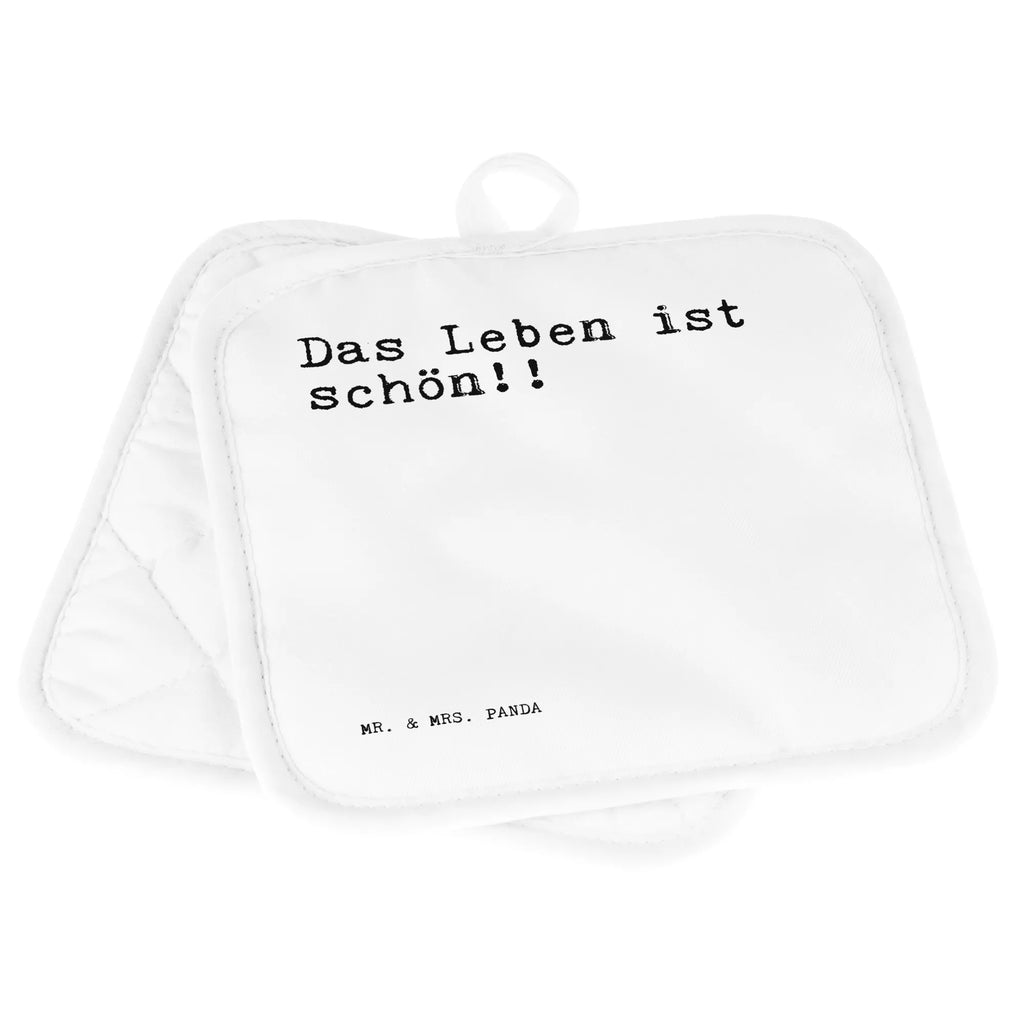 2er Set Topflappen  Sprüche und Zitate Das Leben ist schön!! Topflappen mit Spruch, Ofenhandschuh, Topflappen, Topflappen Set, Topfhandschuhe, Schöne Topflappen, Ofenhandschuhe, Topflappen lustig, Topfhandschuh, Topflappen 2er Set, Topfuntersetzer, Topflappenset, Spruch, Sprüche, lustige Sprüche, Weisheiten, Zitate, Spruch Geschenke, Spruch Sprüche Weisheiten Zitate Lustig Weisheit Worte