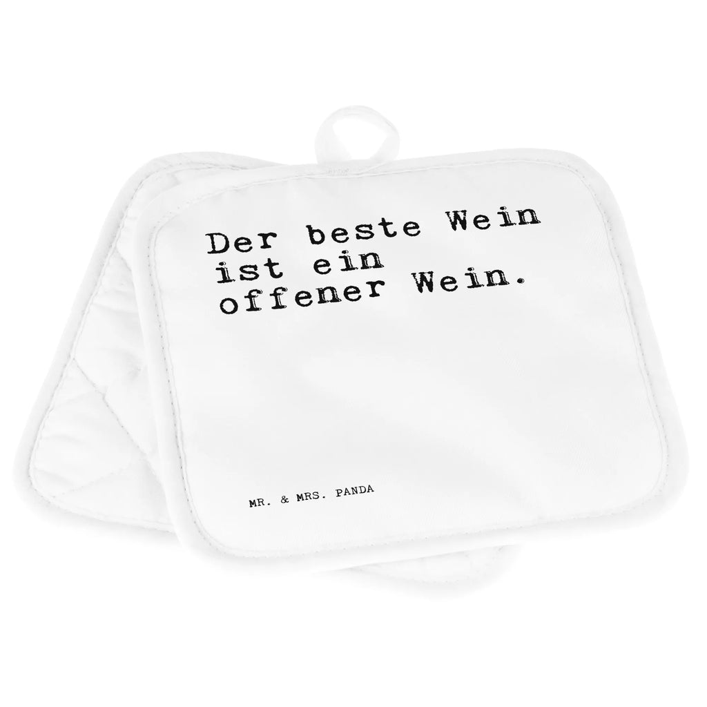 2er Set Topflappen  Sprüche und Zitate Der beste Wein ist ein offener Wein. Topfhandschuhe, Topflappen, Topflappen Set, Topflappen 2er Set, Topfuntersetzer, Topflappenset, topfhalter, 2er Set Topflappen, Sprüche, Lustige Sprüche, Weisheiten, Zitate, Spruch, Spruch Geschenke, Spruch Sprüche Weisheiten Zitate Lustig Weisheit Worte
