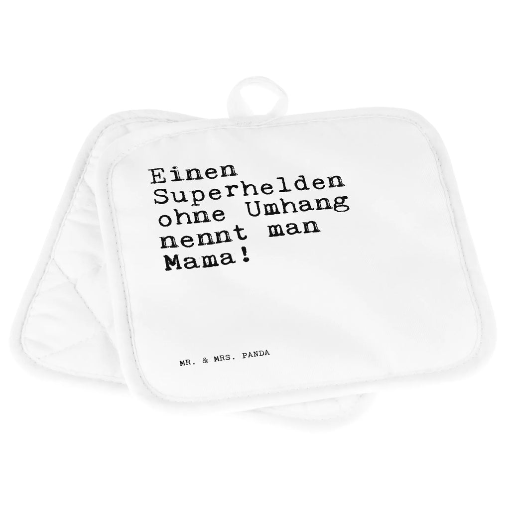 2er Set Topflappen  Sprüche und Zitate Einen Superhelden ohne Umhang nennt man Mama! Topfhandschuhe, 2er Set Topflappen, Topflappen Set, Topflappen, topfhalter, Topfuntersetzer, Topflappen 2er Set, Topflappenset, Sprüche, Lustige Sprüche, Weisheiten, Zitate, Spruch, Spruch Geschenke, Spruch Sprüche Weisheiten Zitate Lustig Weisheit Worte