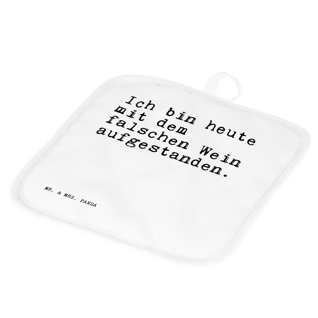 2-elementowy zestaw podkładek pod garnki Ich bin heute mit... Przysłowie, przysłowia, zabawne przysłowia, mądrości, cytaty, prezenty z przysłowiami