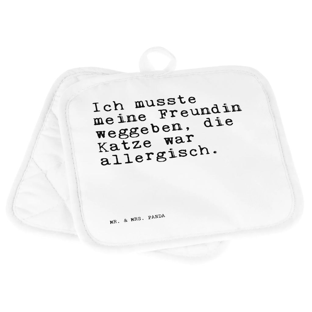 Pot holder Ich musste meine Freundin... set, cooking, gloves, oven glove, baking, oven cloth set, potholders, kitchen, oven mitts, saying, sayings, funny, wisdom, quotes, Sayings Proverbs Wisdom Quotes Funny Wisdom Words