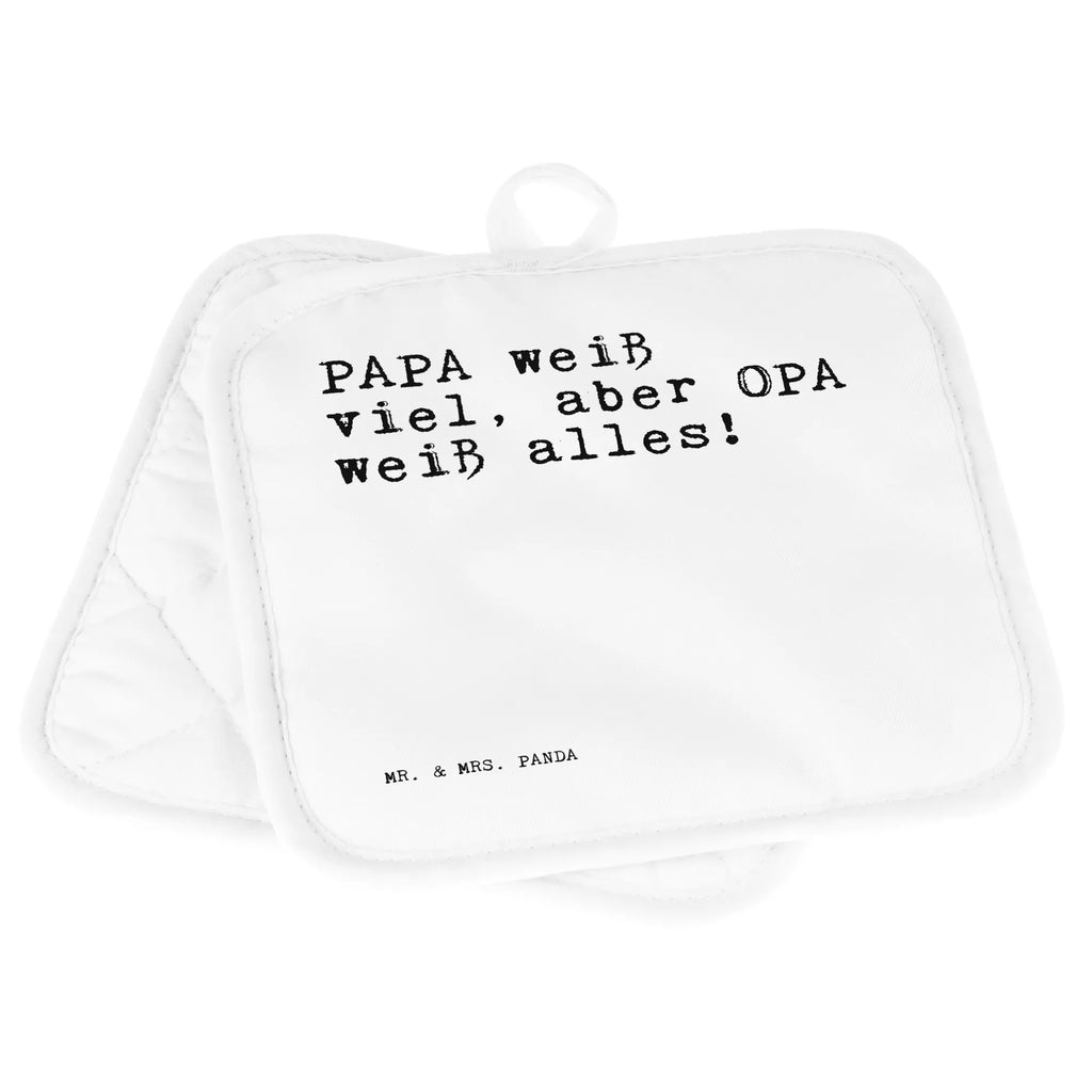 2er Set Topflappen  Sprüche und Zitate PAPA weiß viel, aber OPA weiß alles! Topflappen mit Spruch, Ofenhandschuh, Schöne Topflappen, Topflappen 2er Set, Topflappenset, Topflappen Set, Topfhandschuh, Topflappen, Ofenhandschuhe, Topfhandschuhe, Topflappen lustig, Topfuntersetzer, Spruch, Sprüche, lustige Sprüche, Weisheiten, Zitate, Spruch Geschenke, Spruch Sprüche Weisheiten Zitate Lustig Weisheit Worte