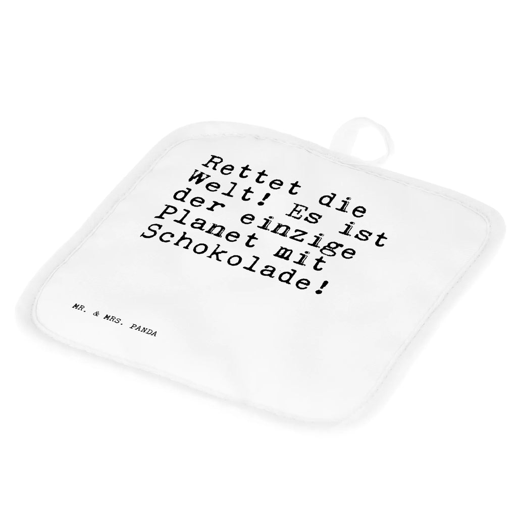 2er Set Topflappen  Sprüche und Zitate Rettet die Welt! Es ist der einzige Planet mit Schokolade! Topflappen 2er Set, Topflappenset, Topflappen, Topfhandschuhe, Topfuntersetzer, Topflappen Set, topfhalter, 2er Set Topflappen, Sprüche, Lustige Sprüche, Weisheiten, Zitate, Spruch, Spruch Geschenke, Spruch Sprüche Weisheiten Zitate Lustig Weisheit Worte