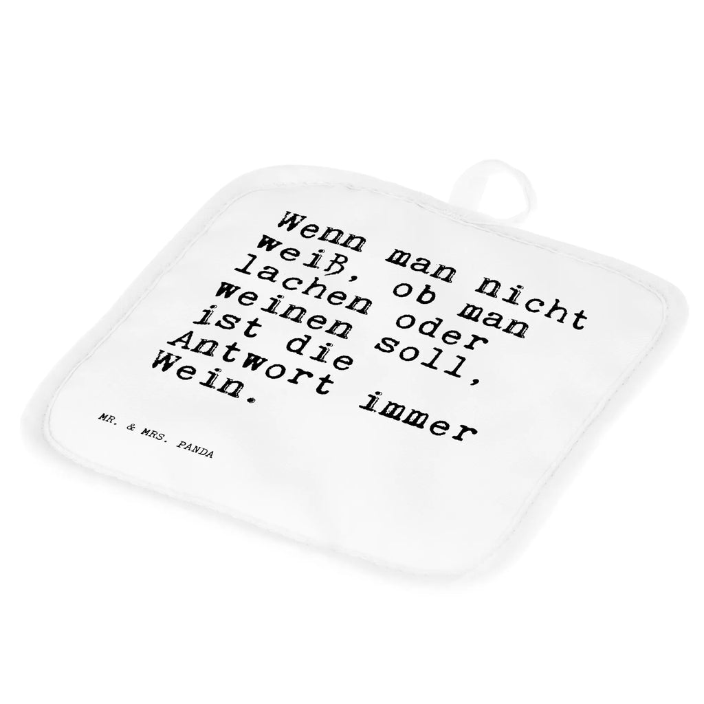 2er Set Topflappen  Sprüche und Zitate Wenn man nicht weiß, ob man lachen oder weinen soll, ist die Antwort immer Wein. Ofenhandschuh, Ofenhandschuhe, Topfhandschuh, Topfhandschuhe, Topflappenset, Topfuntersetzer, Topflappen 2er Set, Topflappen Set, Topflappen mit Spruch, Schöne Topflappen, Topflappen, Topflappen lustig, Spruch, Sprüche, lustige Sprüche, Weisheiten, Zitate, Spruch Geschenke, Spruch Sprüche Weisheiten Zitate Lustig Weisheit Worte