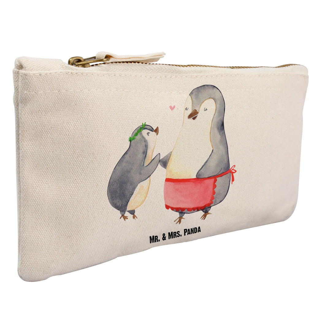 Make-up bag Penguin with child Kosmetiktasche, Waschbeutel, aufbewahrungstasche, Schlampermäppchen, toiletry bag, kosmetiktäschchen, aufbewahrungsbeutel, Schminktäschchen, Kulturbeutel, Waschtasche, Stiftemäppchen, Kulturtasche, Schminktasche, beauty case, Federmappe, pencil case, pinsel tasche, Kosmetikbeutel, Mäppchen, Schminkbeutel, Etui, utensilientasche, beauty tasche, Bruder, Papa, Opa, Schwester, Oma, Familie, Vatertag, Mama, Muttertag, Geschenk, Mutti, Geburststag, Mami, Mutter