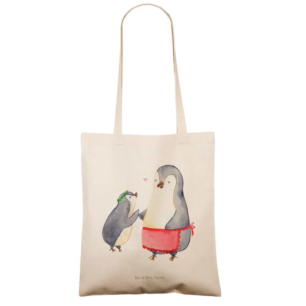 Tote bag Penguin with child bag, shoulder bag, jute bag, cotton bag, cloth bag, pouch, shopping bag, shopper, Carrier bag, Family, Father's Day, Mother's Day, brother, sister, Mom, Dad, Mother, Mummy, Mommy, Birthday, Gift