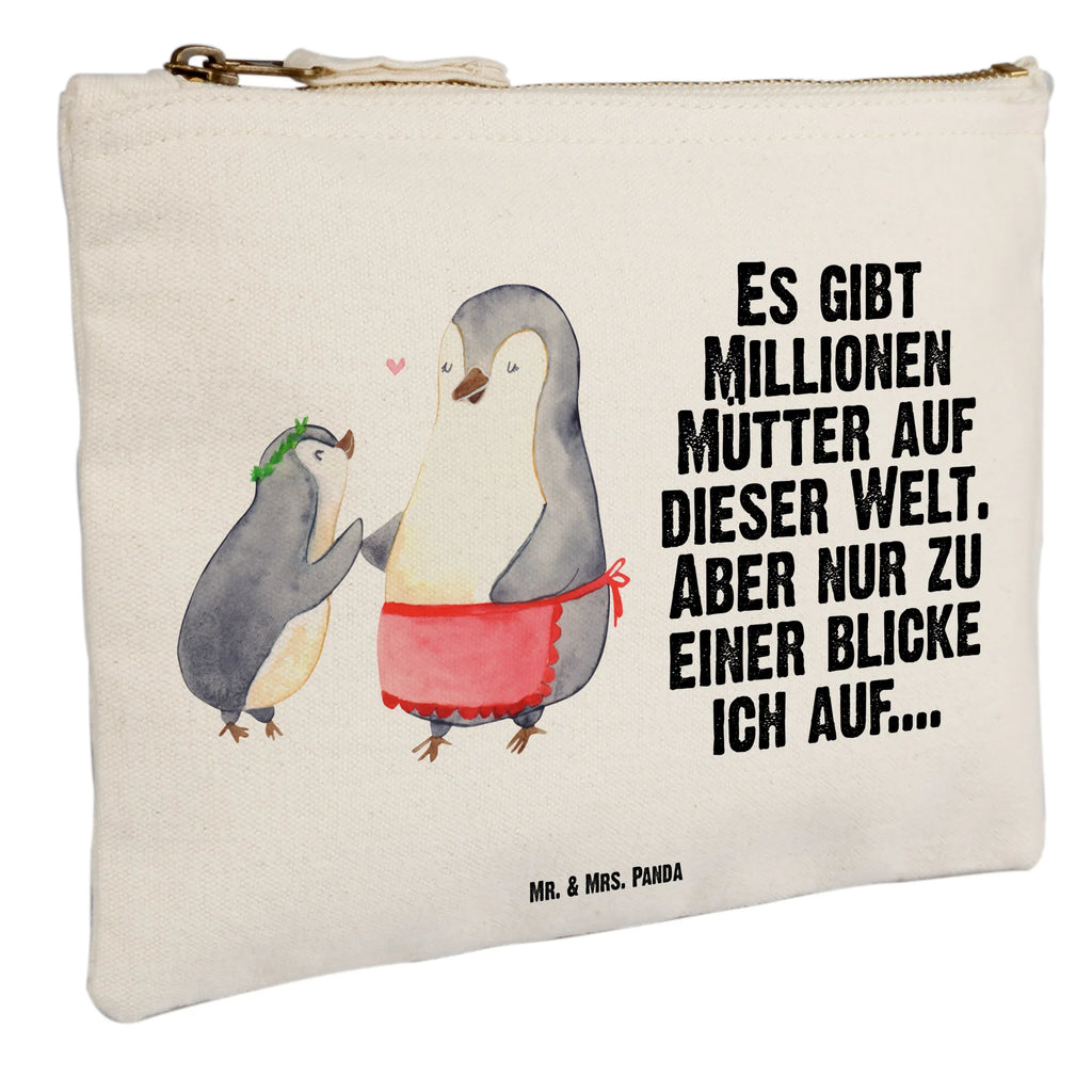 Make-up bag Penguin with child Kosmetiktasche, Waschbeutel, aufbewahrungstasche, Schlampermäppchen, toiletry bag, kosmetiktäschchen, aufbewahrungsbeutel, Schminktäschchen, Kulturbeutel, Waschtasche, Stiftemäppchen, Kulturtasche, Schminktasche, beauty case, Federmappe, pencil case, pinsel tasche, Kosmetikbeutel, Mäppchen, Schminkbeutel, Etui, utensilientasche, beauty tasche, Bruder, Papa, Opa, Schwester, Oma, Familie, Vatertag, Mama, Muttertag, Geschenk, Mutti, Geburststag, Mami, Mutter