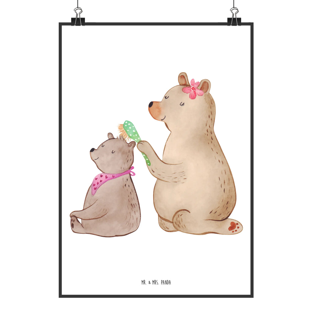 Poster bear child Wandposter, Mr. & Mrs. Panda Poster, Raumdekoration, Bild, Wanddeko Bild, Handgemaltes Poster, Poster, Kinderposter, Wanddekoration, Posterdruck, Kunstdruck, Designposter, Wanddeko, Küchenposter, Familie, Vatertag, Muttertag, Bruder, Schwester, Mama, Papa, Oma, Opa, Geschenk, Mutti, Mutter