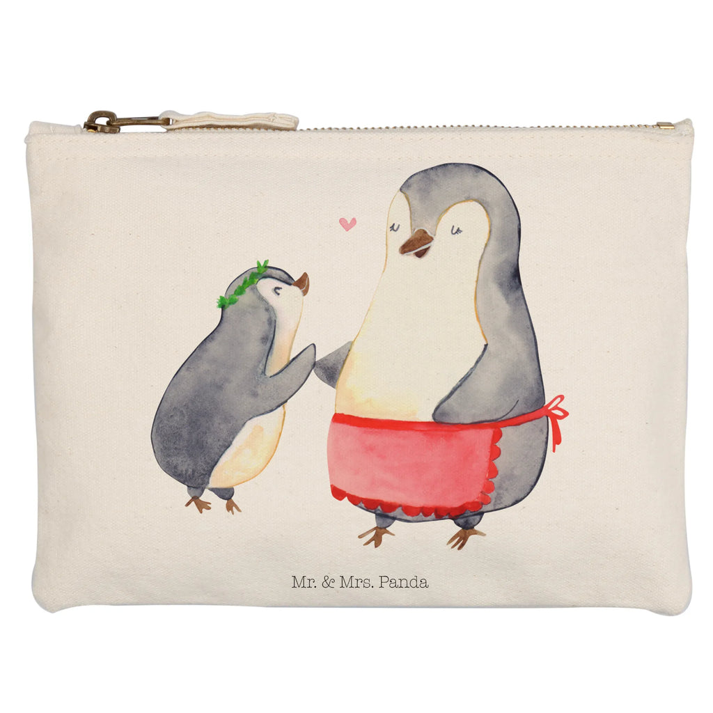 Make-up bag Penguin with child Kosmetiktasche, Waschbeutel, aufbewahrungstasche, Schlampermäppchen, toiletry bag, kosmetiktäschchen, aufbewahrungsbeutel, Schminktäschchen, Kulturbeutel, Waschtasche, Stiftemäppchen, Kulturtasche, Schminktasche, beauty case, Federmappe, pencil case, pinsel tasche, Kosmetikbeutel, Mäppchen, Schminkbeutel, Etui, utensilientasche, beauty tasche, Bruder, Papa, Opa, Schwester, Oma, Familie, Vatertag, Mama, Muttertag, Geschenk, Mutti, Geburststag, Mami, Mutter