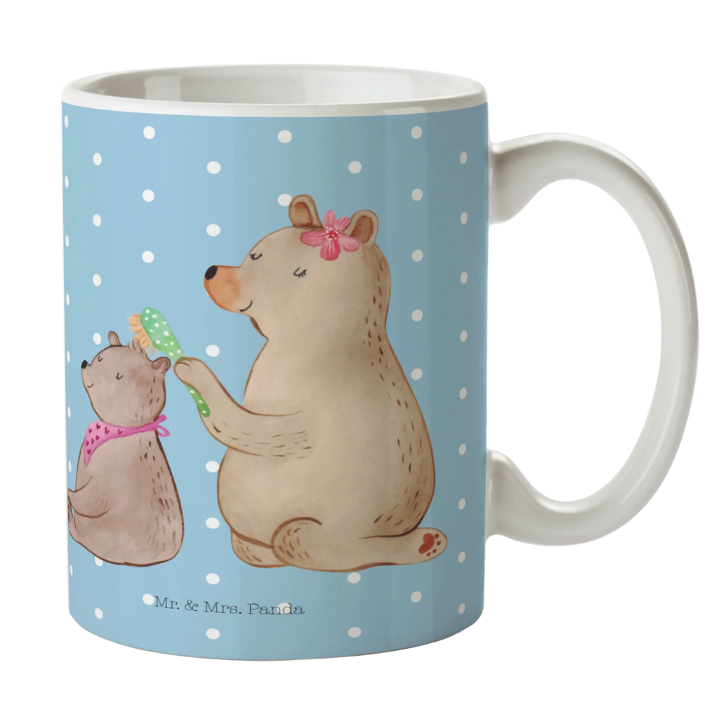 Tasse Bär mit Kind Tasse mit Zitaten, Kaffeetasse, Tasse, Tasse mit Motiven, Bürotasse, Teetasse, Geschenktasse, Porzellantasse, Keramiktasse, Familie, Vatertag, Muttertag, Bruder, Schwester, Mama, Papa, Oma, Opa, Mutter, Geschenk, Mutti