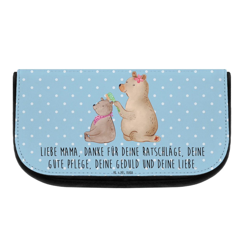 Kosmetiktasche Bär mit Kind Kosmetiktasche, kosmetik beutel, Necessaire, Waschbeutel, bad tasche, Schminkbeutel, hygiene tasche, Waschtasche, kulturtäschchen, Beauty Bag, Beautybag, Kulturtasche, Schminktäschchen, kosmetiktäschchen, Schminktasche, Kulturbeutel, reise kosmetiktasche, toilettenbeutel, beauty tasche, Toilettentasche, Make-Up Bag, Organizer Tasche, Reisenecessaires, kleines Täschchen, beauty case, reiseschminktasche, utensilientasche, zubehörtasche, Oma, Opa, Muttertag, Familie, Schwester, Bruder, Vatertag, Mama, Papa, Mutti, Mutter, Geschenk