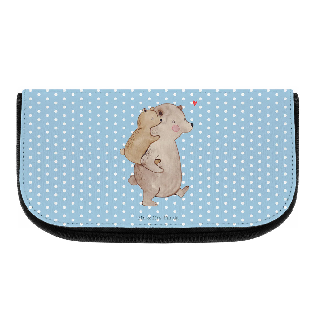 Kosmetyczka Tata Niedźwiedź Toilettentasche, zubehörtasche, kleines Täschchen, Schminktasche, Make-Up Bag, Organizer Tasche, Beautybag, beauty case, kosmetiktäschchen, Kulturtasche, utensilientasche, Necessaire, reiseschminktasche, Beauty Bag, kulturtäschchen, Kulturbeutel, Kosmetiktasche, toilettenbeutel, reise kosmetiktasche, kosmetik beutel, beauty tasche, Waschtasche, hygiene tasche, Schminkbeutel, Schminktäschchen, Waschbeutel, Reisenecessaires, bad tasche, Oma, Opa, Muttertag, Familie, Schwester, Bruder, Vatertag, Mama, Papa, Vati, Geburtstag, Vater, Geschenk, Onkel, Papi