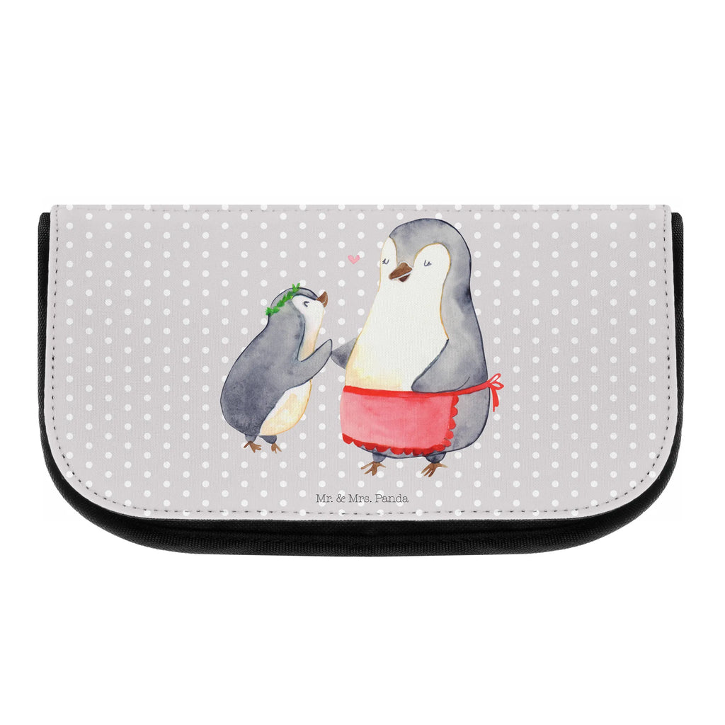 Cosmetics bag Penguin with child Wallet, Sludge bag, Make-up bag, Cosmetic bag, Mudflap case, Cosmetics, Toilet bag, Bag, Family, Father's Day, Mother's Day, brother, sister, Mom, Dad, Mummy, Mother, Birthday, Mommy, Gift