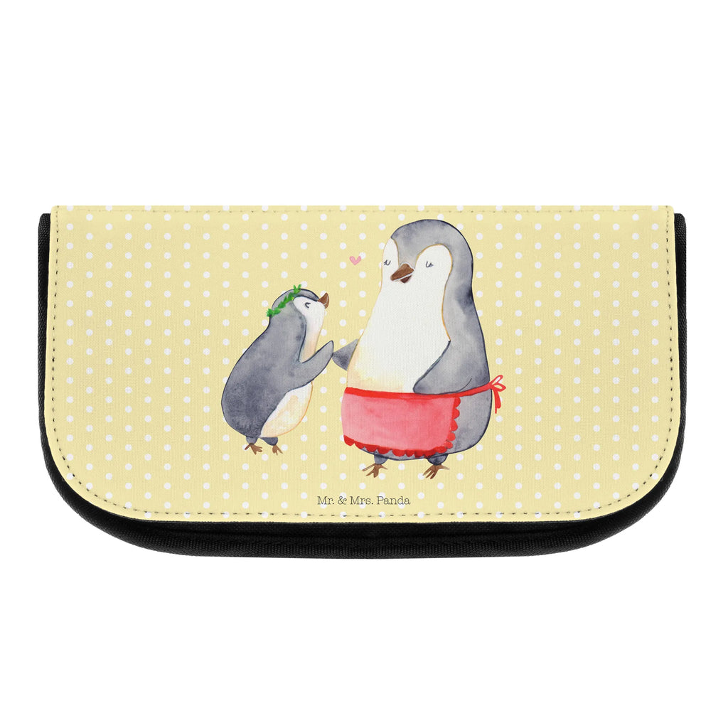 Cosmetics bag Penguin with child Wallet, Sludge bag, Make-up bag, Cosmetic bag, Mudflap case, Cosmetics, Toilet bag, Bag, Family, Father's Day, Mother's Day, brother, sister, Mom, Dad, Mummy, Mother, Birthday, Mommy, Gift