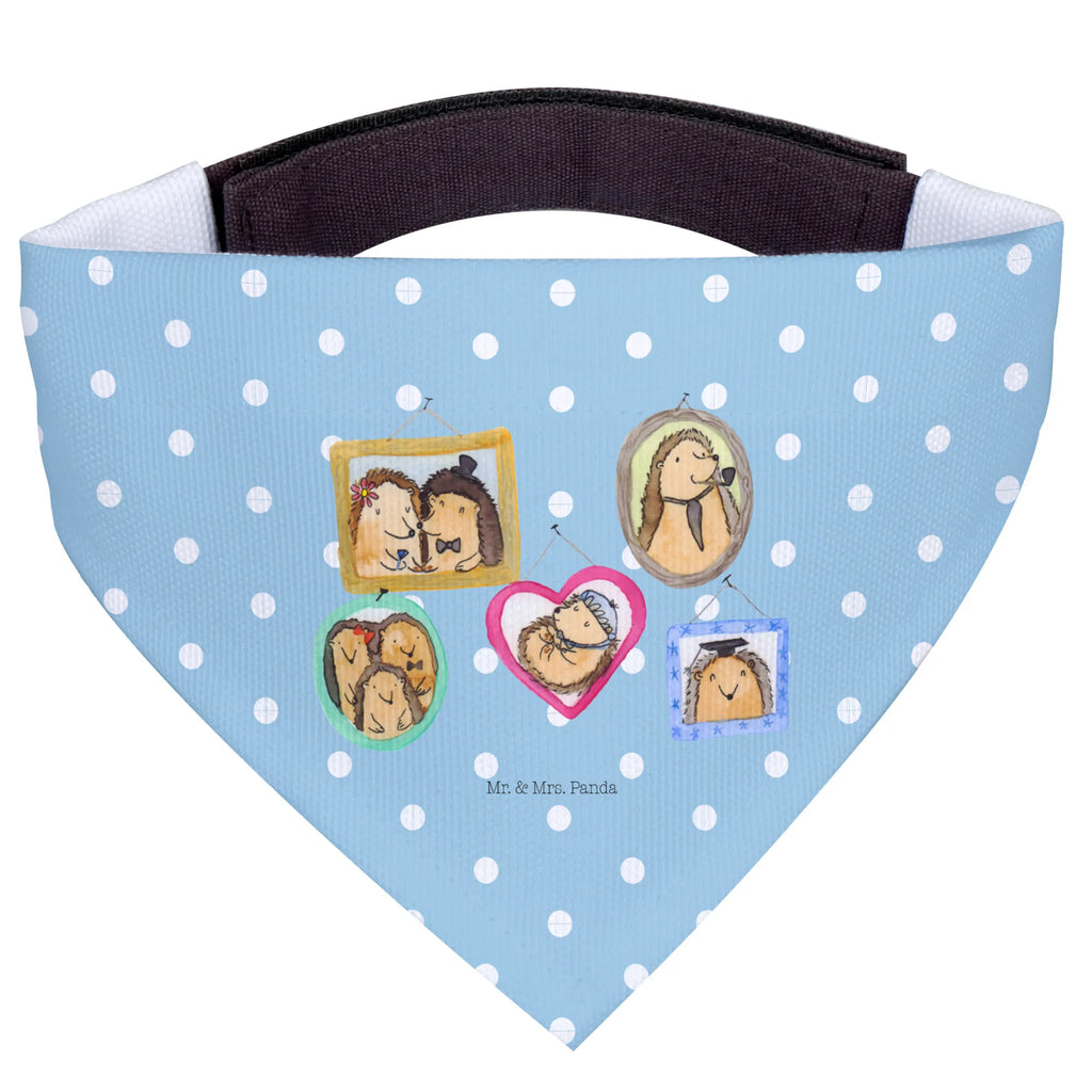 Hundehalstuch Igel Familie Halstuch, Mittel, Hundehalstuch, Hunde, Mittelgroße Hunde, Tuch, Bruder, Schwester, Familie, Opa, Oma, Papa, Mama, Vatertag, Muttertag, Glück, Liebe, Igel, Zusammenhalt, Bilder