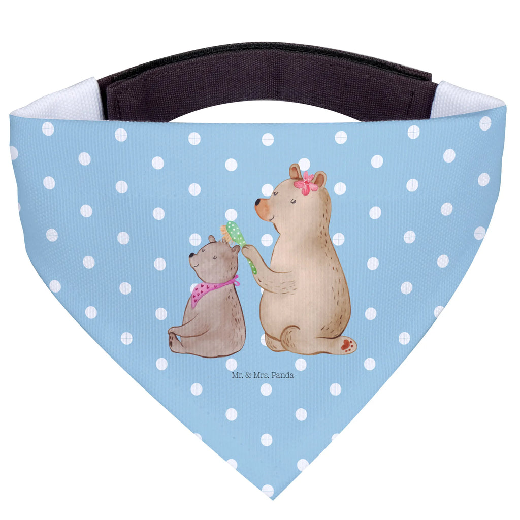 Hundehalstuch Bär mit Kind mittelgroße Hunde, Halstuch, Tuch, Hunde, Hundehalstuch, mittel, Familie, Vatertag, Muttertag, Bruder, Schwester, Mama, Papa, Oma, Opa, Mutter, Mutti, Geschenk