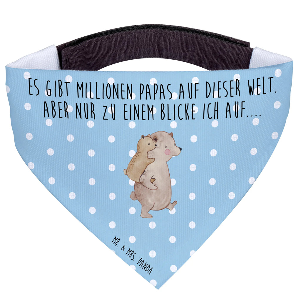 Dog neckerchief Papa Bear kleine Hunde, Hunde, Hundehalstuch, klein, Tuch, Halstuch, Familie, Vatertag, Muttertag, Bruder, Schwester, Mama, Papa, Oma, Opa, Vati, Vater, Geburtstag, Geschenk, Onkel, Papi