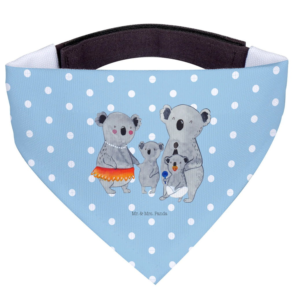 Dog neckerchief Koala Family dog scarf, big, scarf, neckerchief, dogs, big dogs, Family, Father's Day, Mother's Day, brother, sister, Mom, Dad, siblings, dad, koalas, Koala, family, children, mom, family life