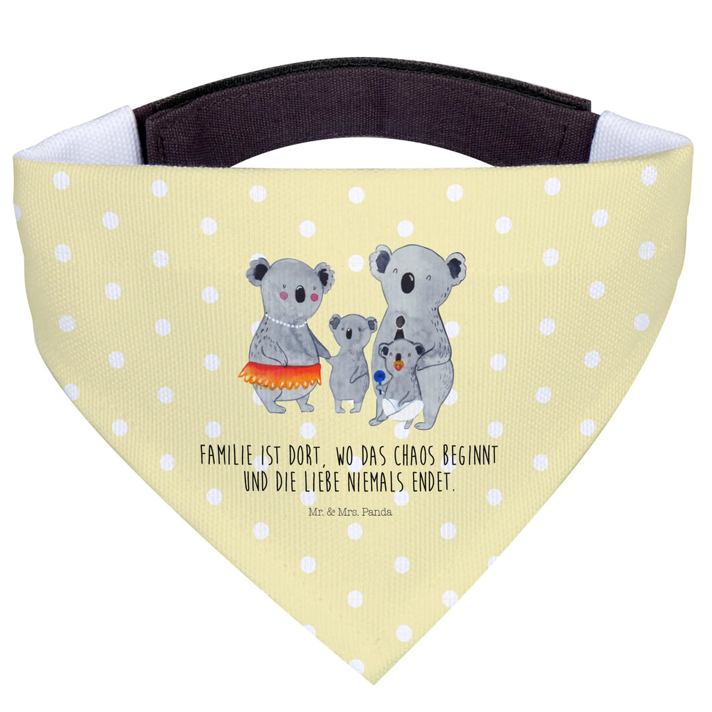 Dog neckerchief Koala Family dog scarf, big, scarf, neckerchief, dogs, big dogs, Family, Father's Day, Mother's Day, brother, sister, Mom, Dad, siblings, dad, koalas, Koala, family, children, mom, family life