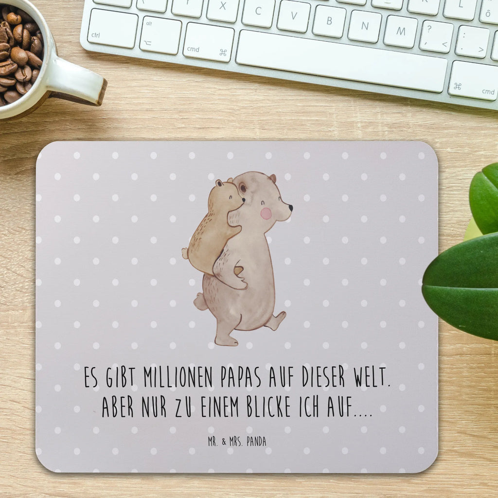 Mouse mat Papa Bear fun, Gift, Mouse, Study, mousepad, Motif, Print, Mouse Pad, saying, Pad, PC, Office, Student, Work, Family, Father's Day, Mother's Day, brother, sister, Mom, Dad, present, father's day, dad, uncle, birthday, daddy