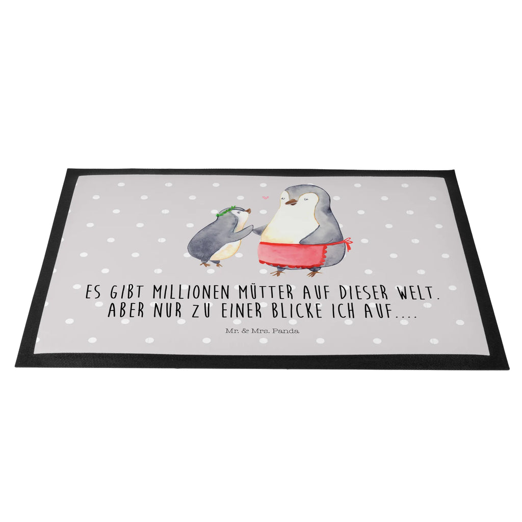 Doormat Penguin with child matte haustür, Fußmatten, Schmutzfangteppich, Fußabtreter, außenmatte, Eingangsteppich, Eingangsmatte, Schmutzmatte, Schuhabstreifer, Fußabstreifer, Fussmatte, abstreifer, Türmatte, Schmutzfangmatte, hausmatte, flurmatte, Abtreter, Schmutzfänger, Sauberlaufmatte, fußmatte, sauberlaufmatten, Haustürmatte, Abtretmatte, Türvorleger, türmatten, schmutzfangmatten, Papa, Muttertag, Opa, Oma, Bruder, Schwester, Familie, Vatertag, Mama, Mutter, Geburststag, Mami, Geschenk, Mutti