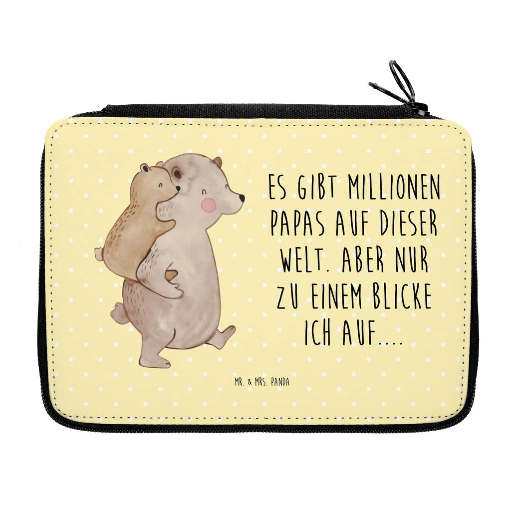 Leather folder Papa Bear Zeichenetui, Farbstiftetui, Federmäppchen, Buntstiftmäppchen, Federtasche, Schreibmappe, Stifte Etui, Buntstiftetui, Bleistift Etui, Schuletui, Schreibetui, Malmappe, Etui für Stifte, Schulmäppchen, Bleistiftetui, Stiftemappe, Stifteetui, Federmappe Set, Schüleretui, Stiftebeutel, Schlampermäppchen, Stiftetasche, Mäppchen, Bruder, Familie, Muttertag, Papa, Schwester, Mama, Vatertag, Opa, Oma, Geburtstag, Papi, Vater, Onkel, Geschenk, Vati