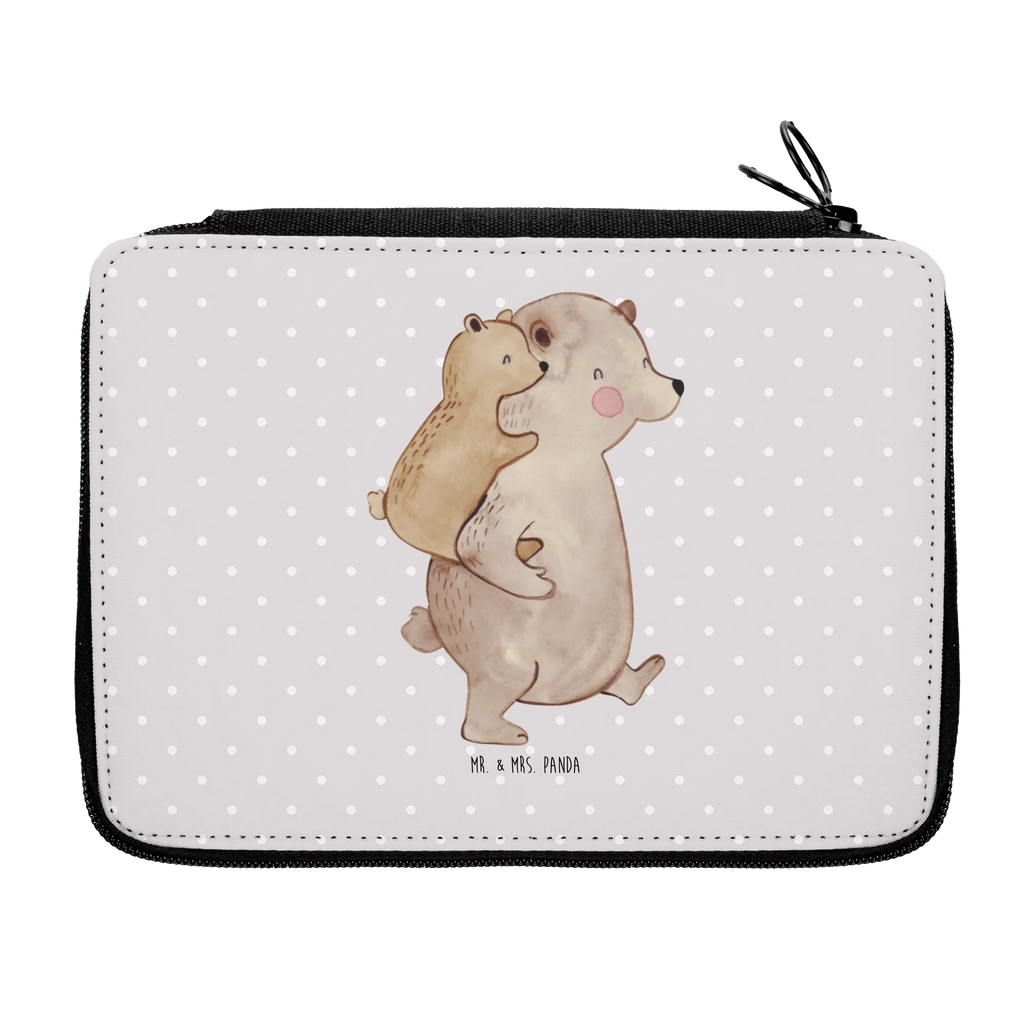 Leather folder Papa Bear Zeichenetui, Farbstiftetui, Federmäppchen, Buntstiftmäppchen, Federtasche, Schreibmappe, Stifte Etui, Buntstiftetui, Bleistift Etui, Schuletui, Schreibetui, Malmappe, Etui für Stifte, Schulmäppchen, Bleistiftetui, Stiftemappe, Stifteetui, Federmappe Set, Schüleretui, Stiftebeutel, Schlampermäppchen, Stiftetasche, Mäppchen, Bruder, Familie, Muttertag, Papa, Schwester, Mama, Vatertag, Opa, Oma, Geburtstag, Papi, Vater, Onkel, Geschenk, Vati