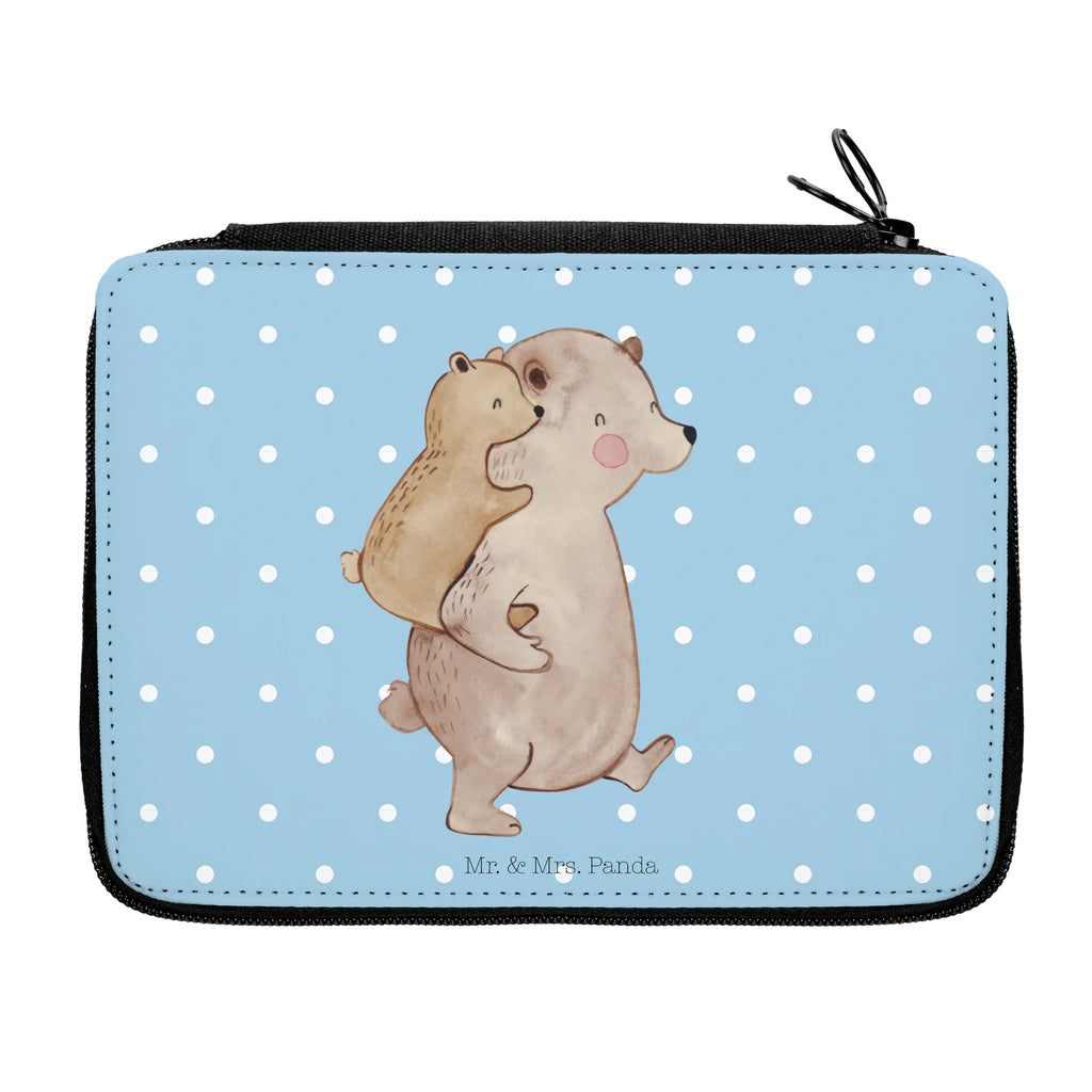 Leather folder Papa Bear Zeichenetui, Farbstiftetui, Federmäppchen, Buntstiftmäppchen, Federtasche, Schreibmappe, Stifte Etui, Buntstiftetui, Bleistift Etui, Schuletui, Schreibetui, Malmappe, Etui für Stifte, Schulmäppchen, Bleistiftetui, Stiftemappe, Stifteetui, Federmappe Set, Schüleretui, Stiftebeutel, Schlampermäppchen, Stiftetasche, Mäppchen, Bruder, Familie, Muttertag, Papa, Schwester, Mama, Vatertag, Opa, Oma, Geburtstag, Papi, Vater, Onkel, Geschenk, Vati